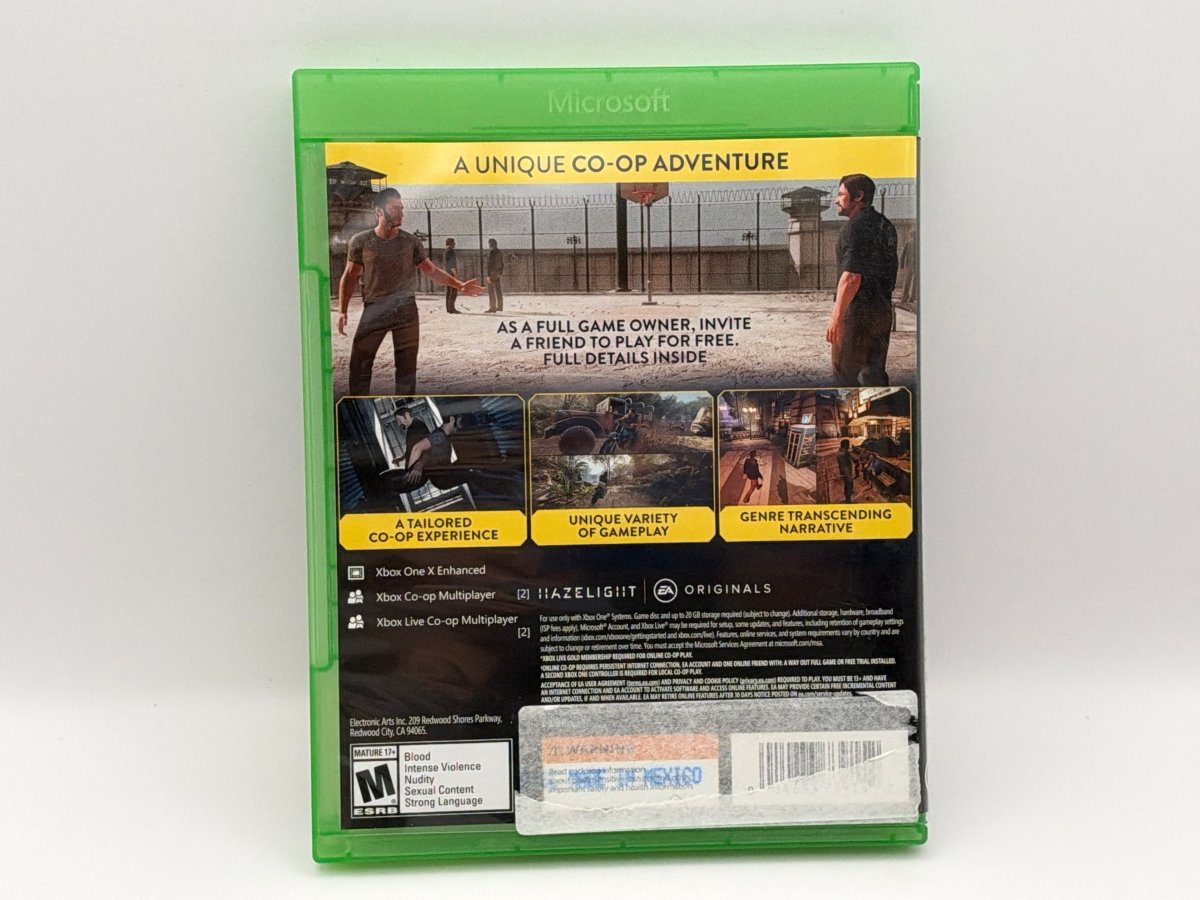 A Way Out CL02 (CIB) Xbox One