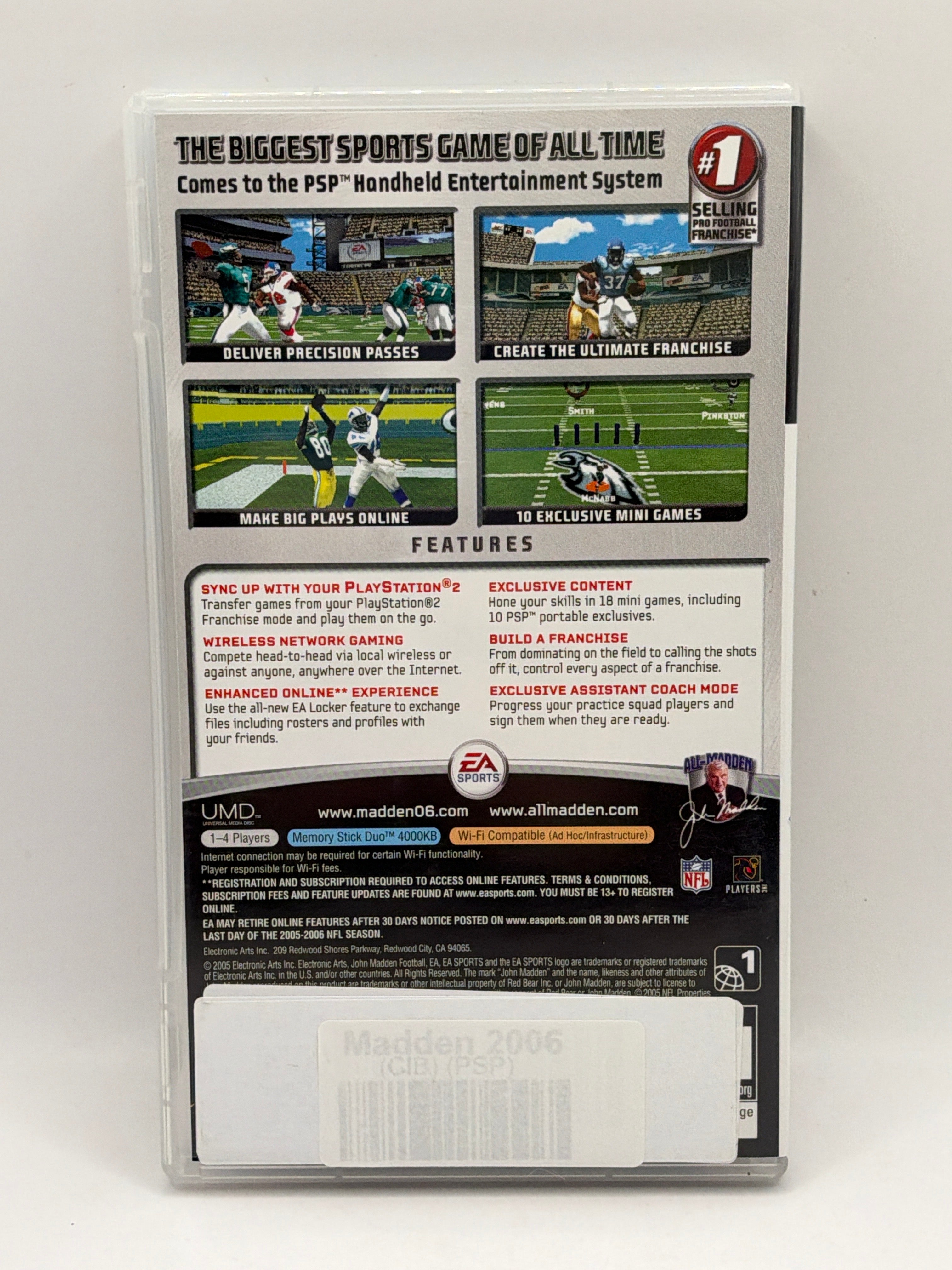Madden 2006 CL01 (CIB) PSP