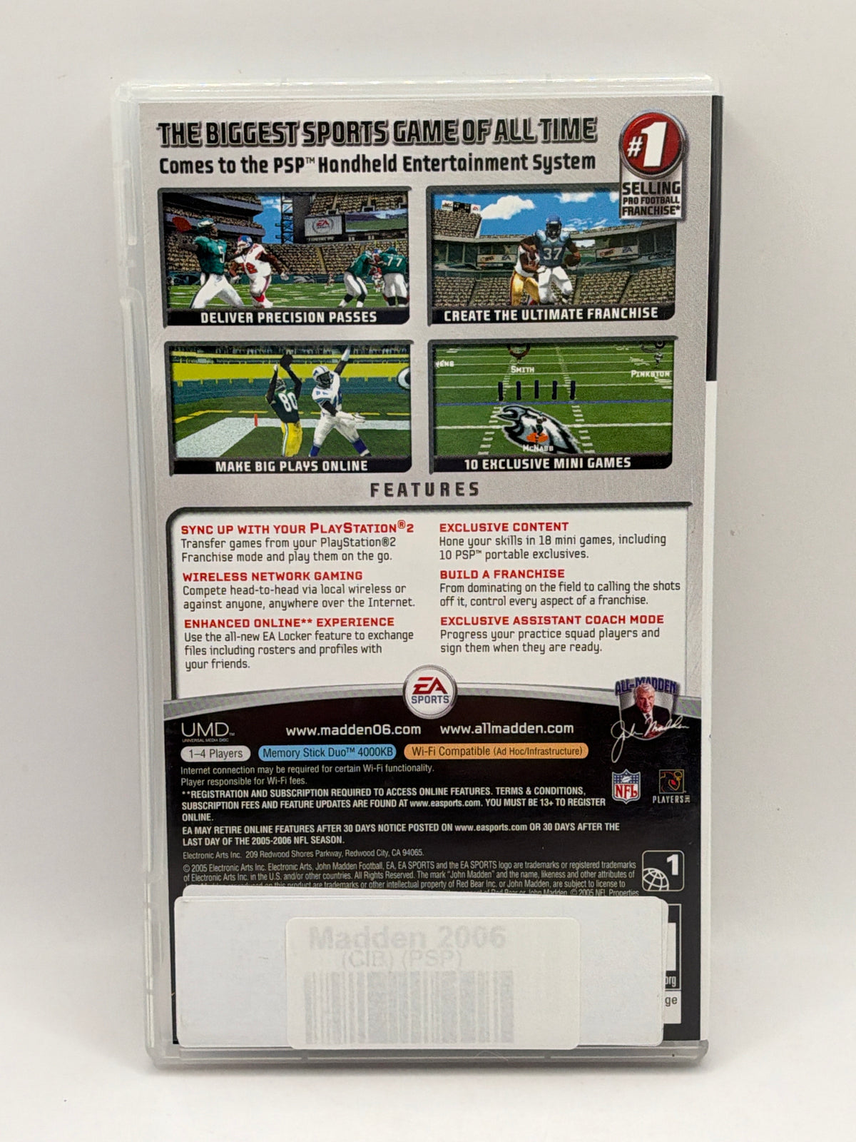 Madden 2006 CL01 (CIB) PSP