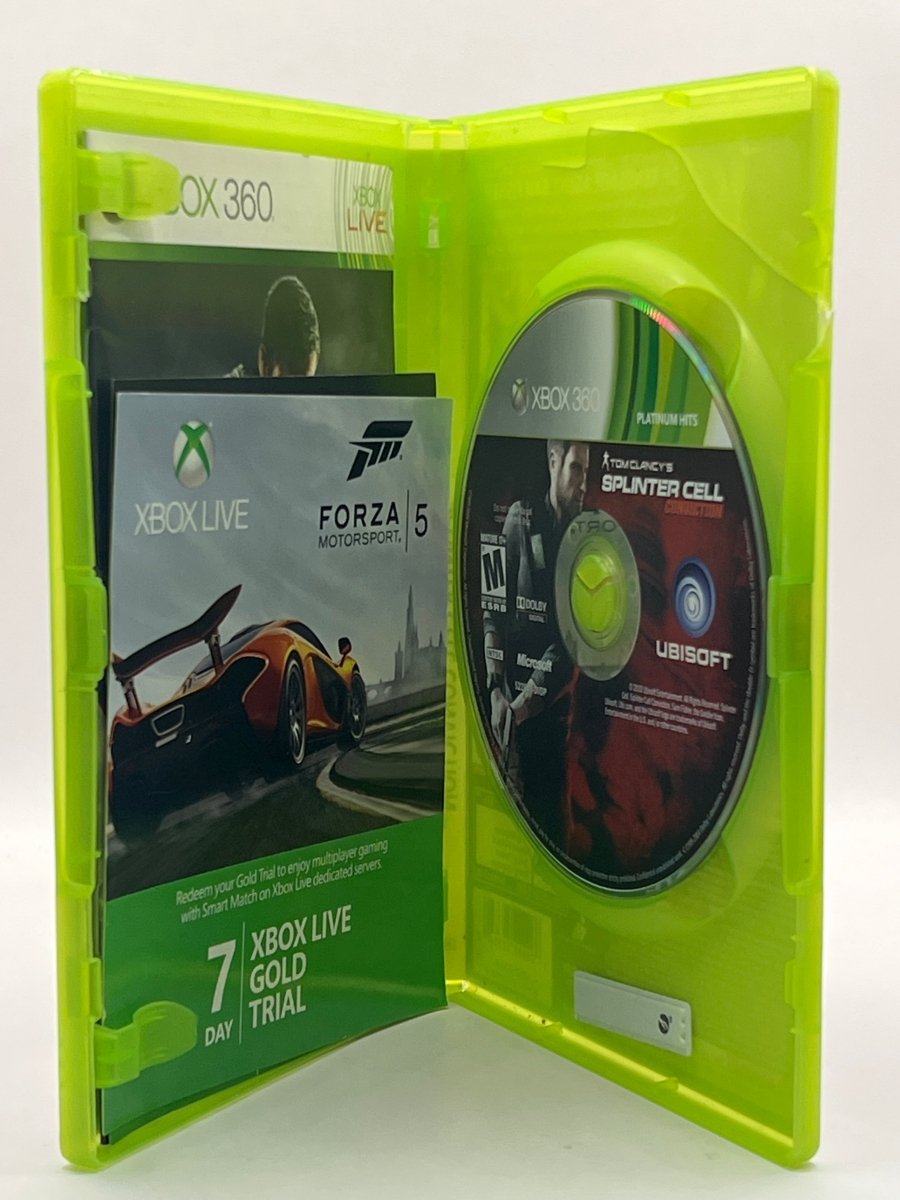 Tom Clancy’s Splinter Cell: Conviction [Platinum Hits] CL01 (CIB) Xbox 360