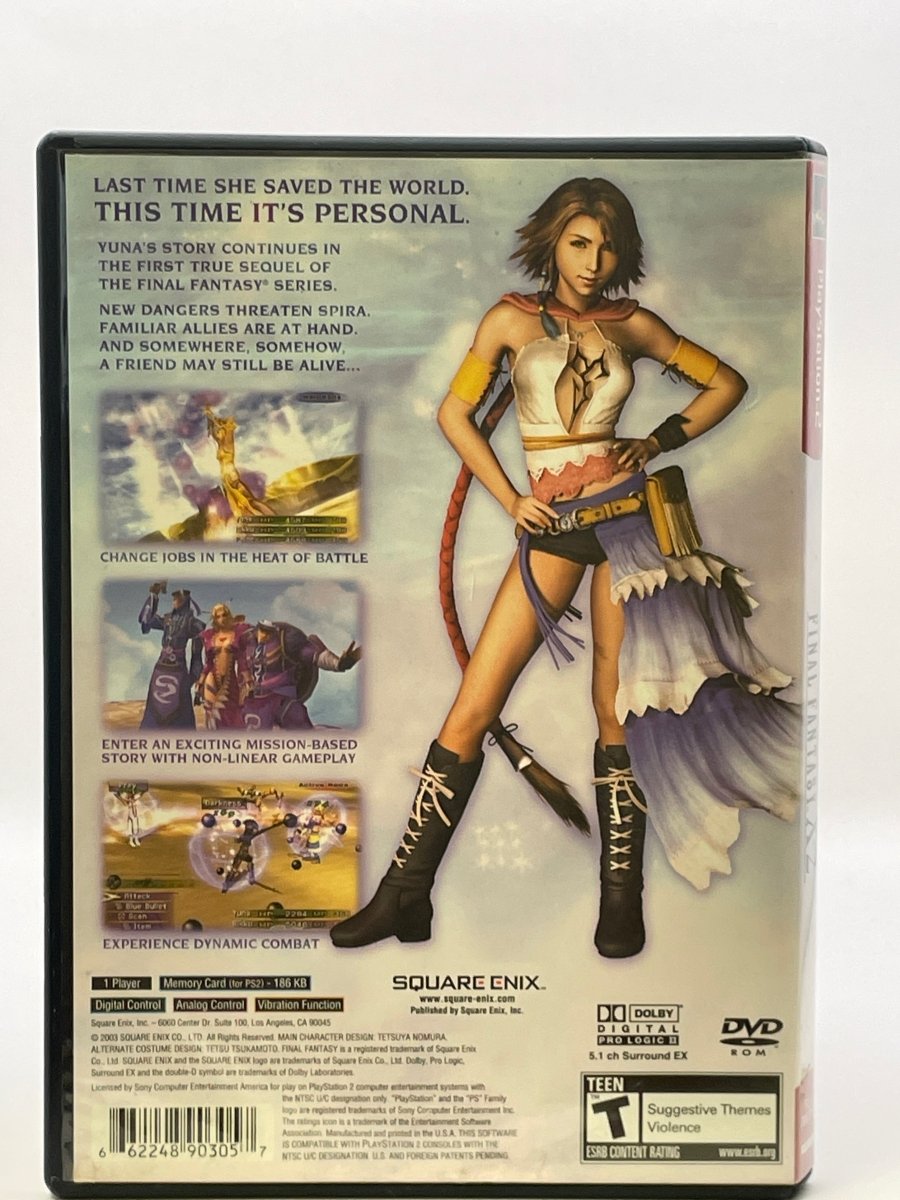 Final Fantasy X-2 [Greatest Hits] CL02 (CIB) PlayStation 2