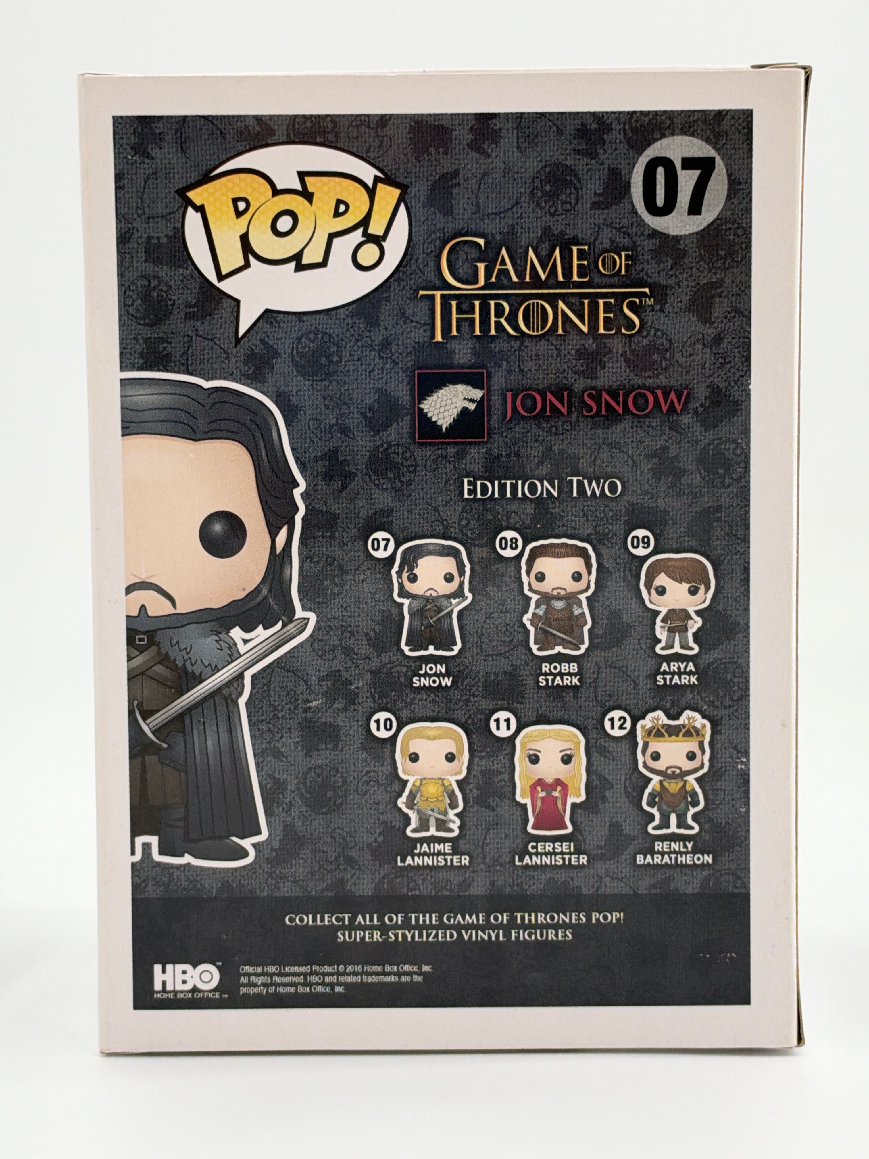 Game of Thrones: Jon Snow - Hot Topic Exclusive #07 Funko Pop