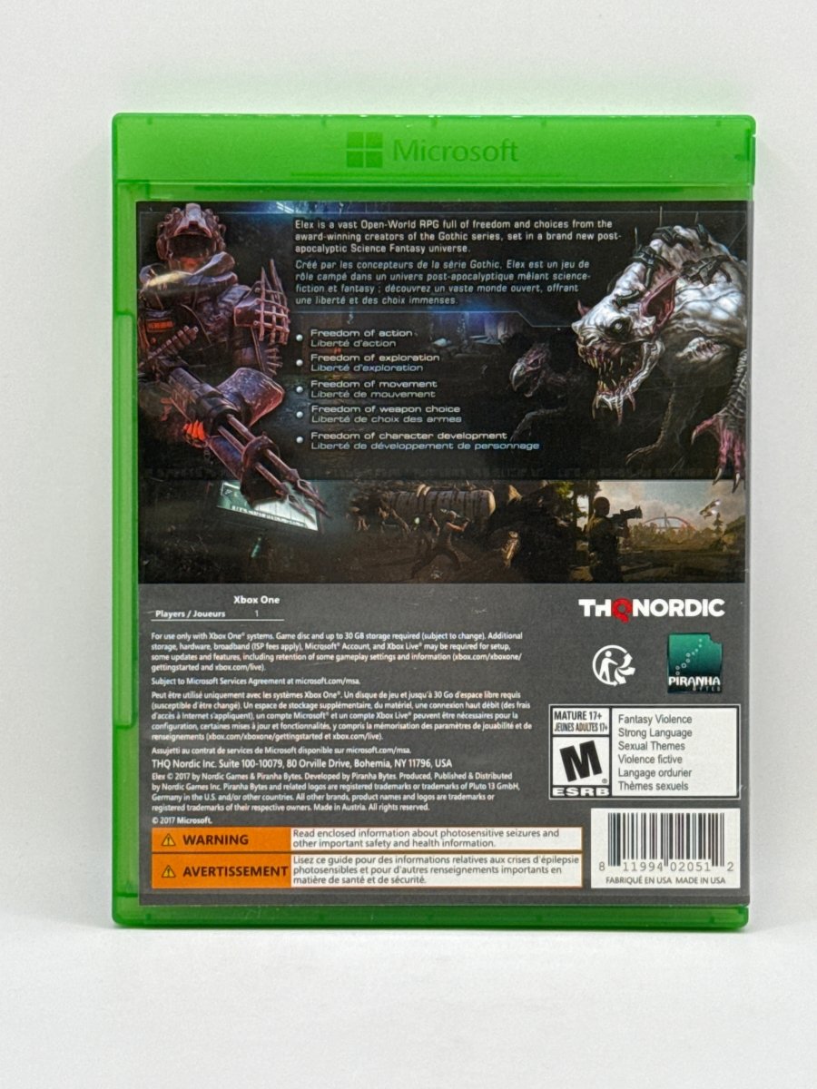 Elex CL01 (CIB) Xbox One