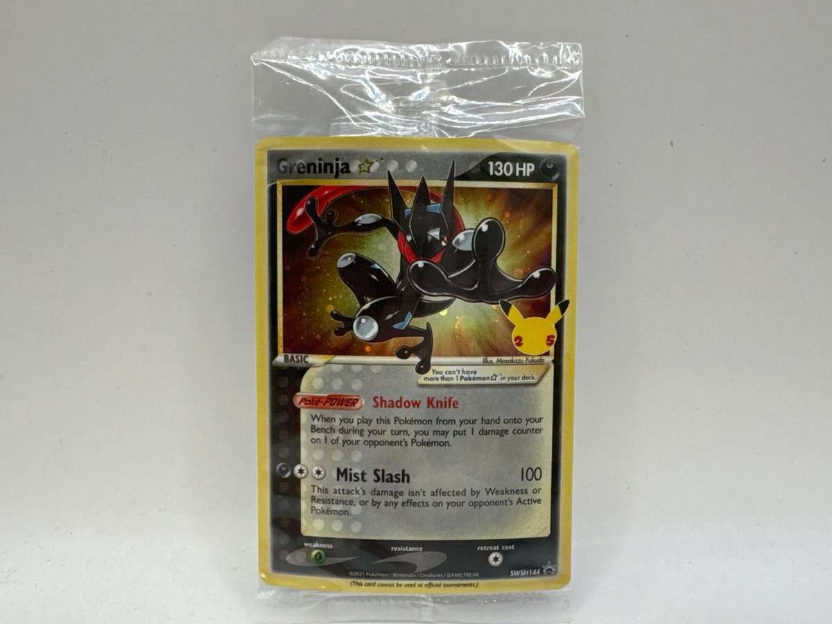 Greninja Star SWSH144 Promo (NM) CL01 Pokemon