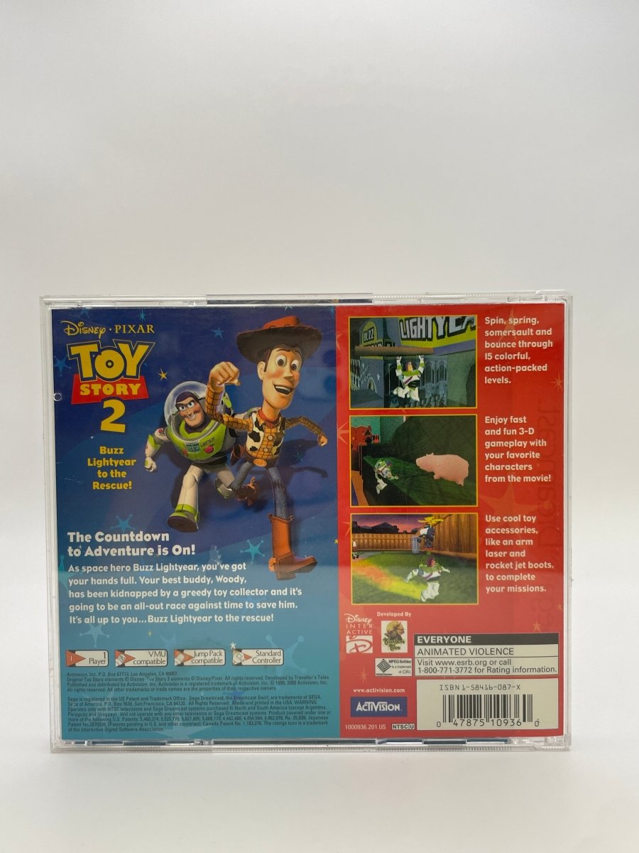 Toy Story 2 CL01 (CIB) Sega Dreamcast