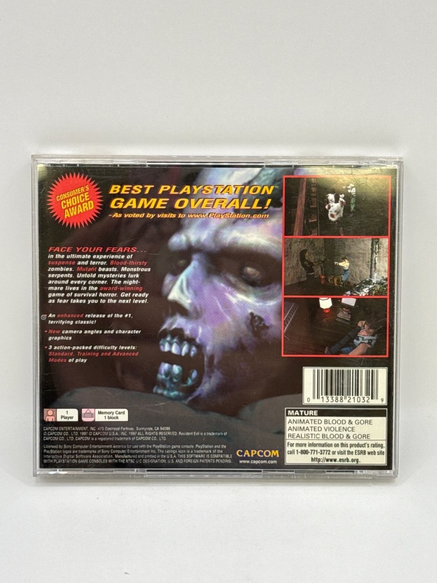 Resident Evil Director’s Cut CL01 (CIB) PlayStation One