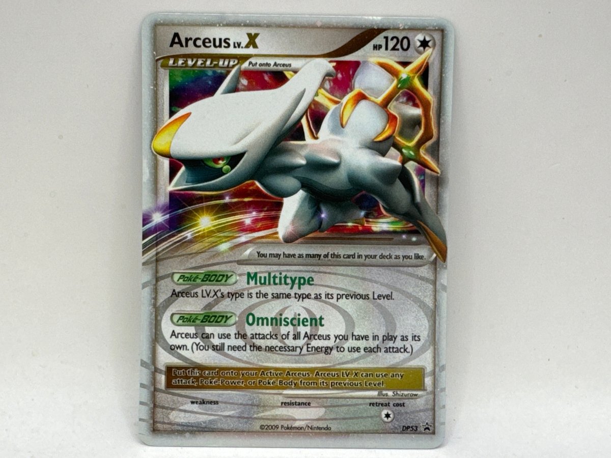 Arceus LV.X DP53 Promo (LP) CL01 Pokemon