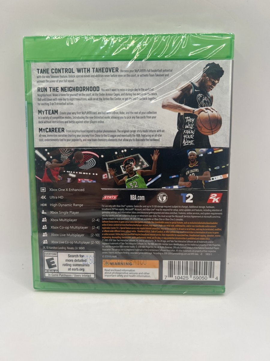 NBA 2K19 CL01 (NEW) Xbox One