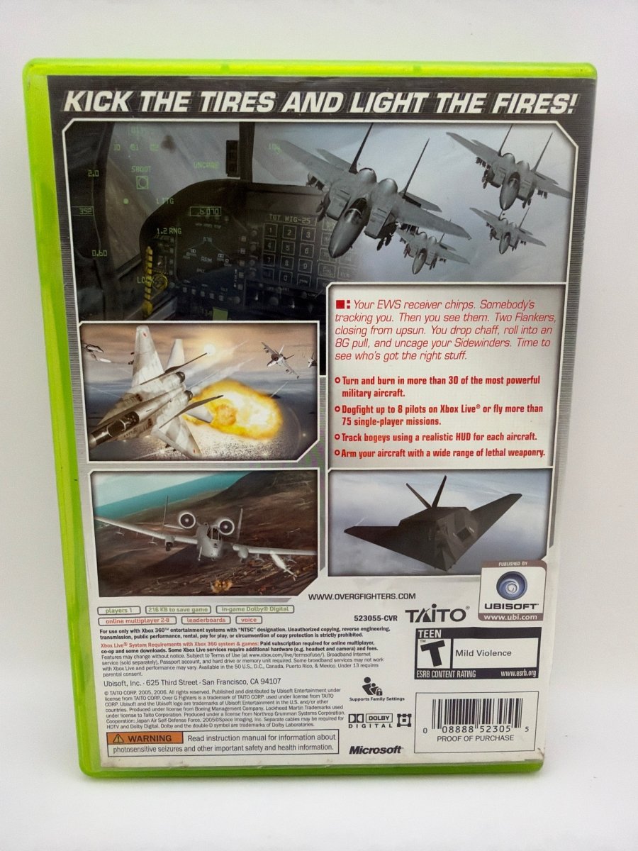 Over G Fighters CL01 (CIB) Xbox 360