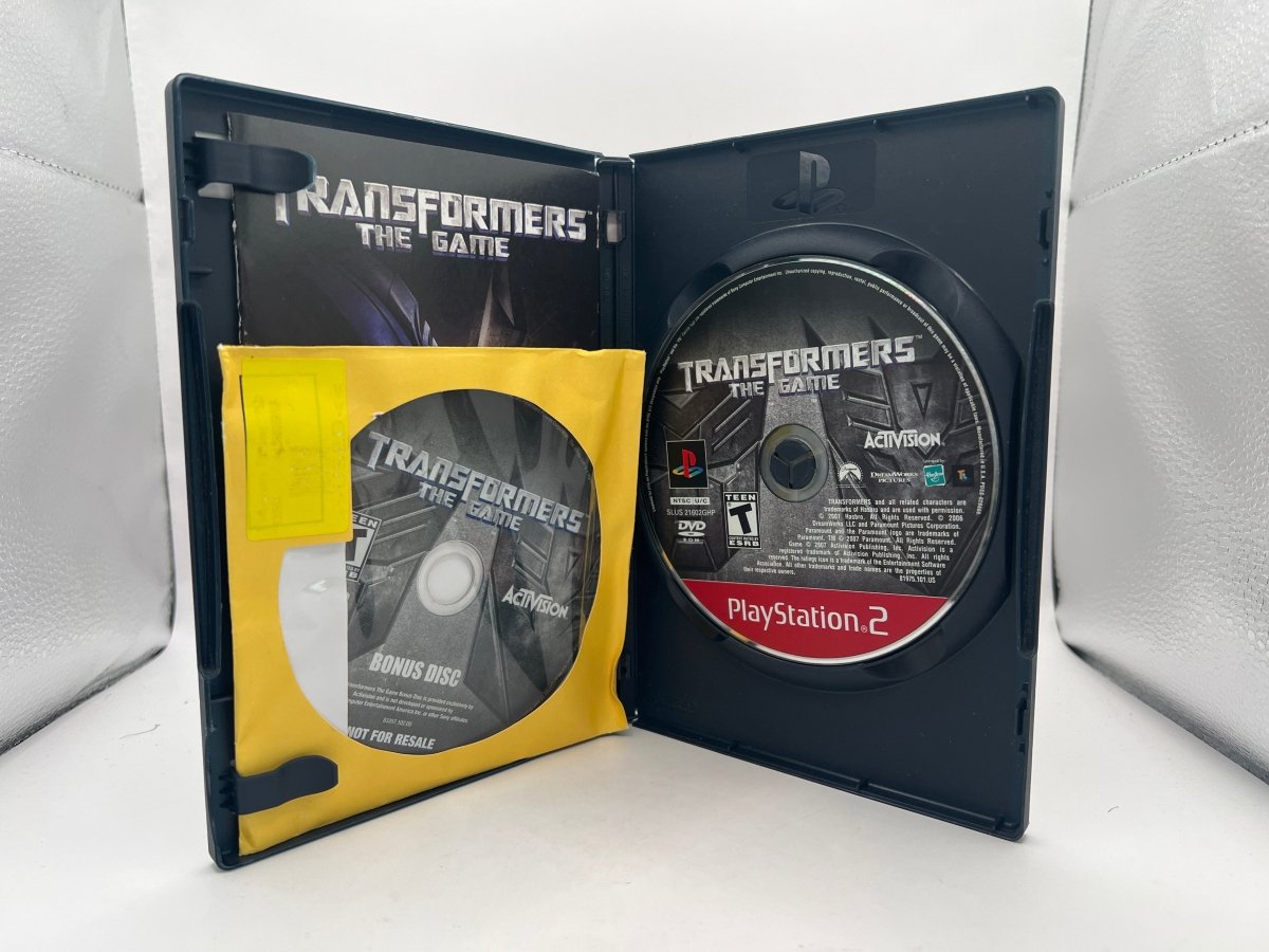 Transformers: The Game [Bonus Disc] [Greatest Hits] CL01 (CIB) PlayStation 2