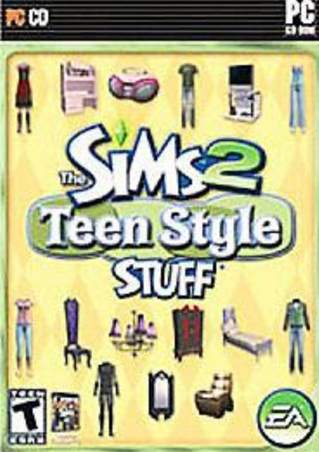 The Sims 2: Teen Style Stuff - Complete In Box - PC Game