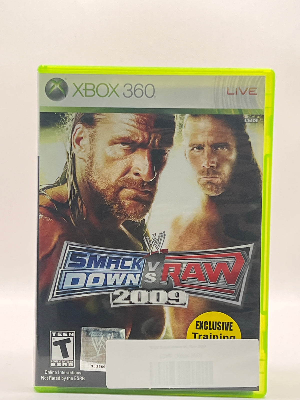 WWE Smackdown vs. Raw 2009 CL01 (CIB) Xbox 360