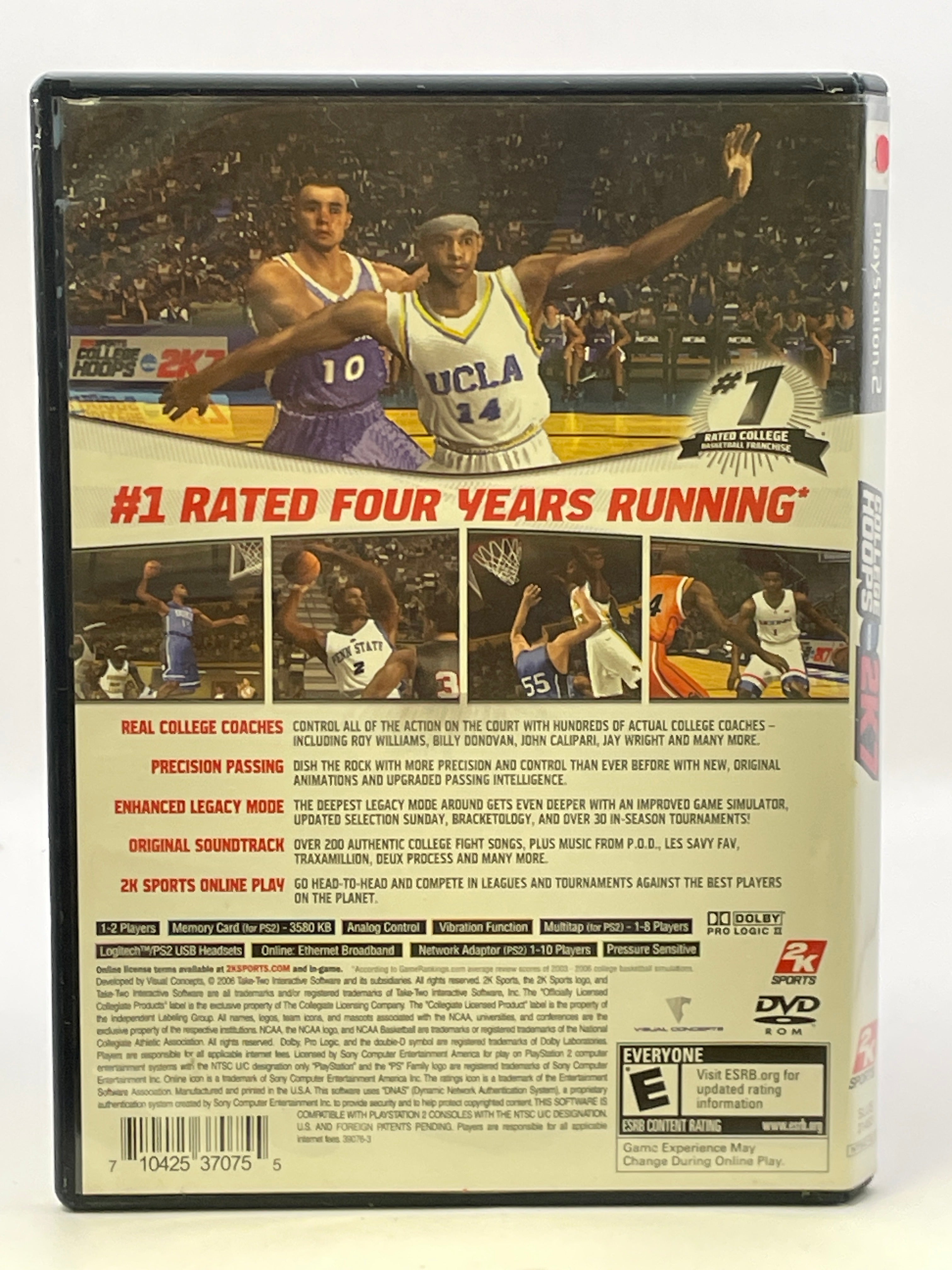 College Hoops 2K7 CL01 (CIB) PlayStation 2