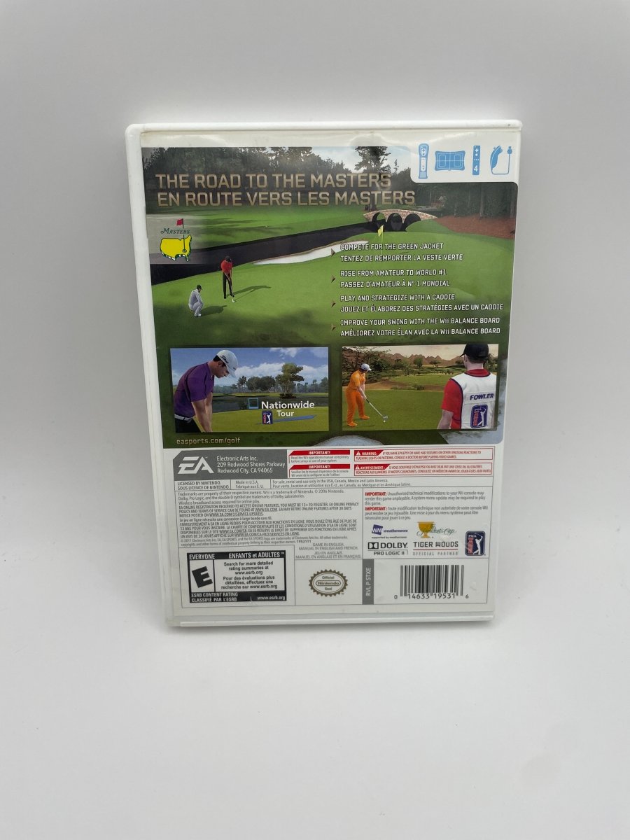 Tiger Woods PGA Tour 12: The Masters CL01 (CIB) Nintendo Wii