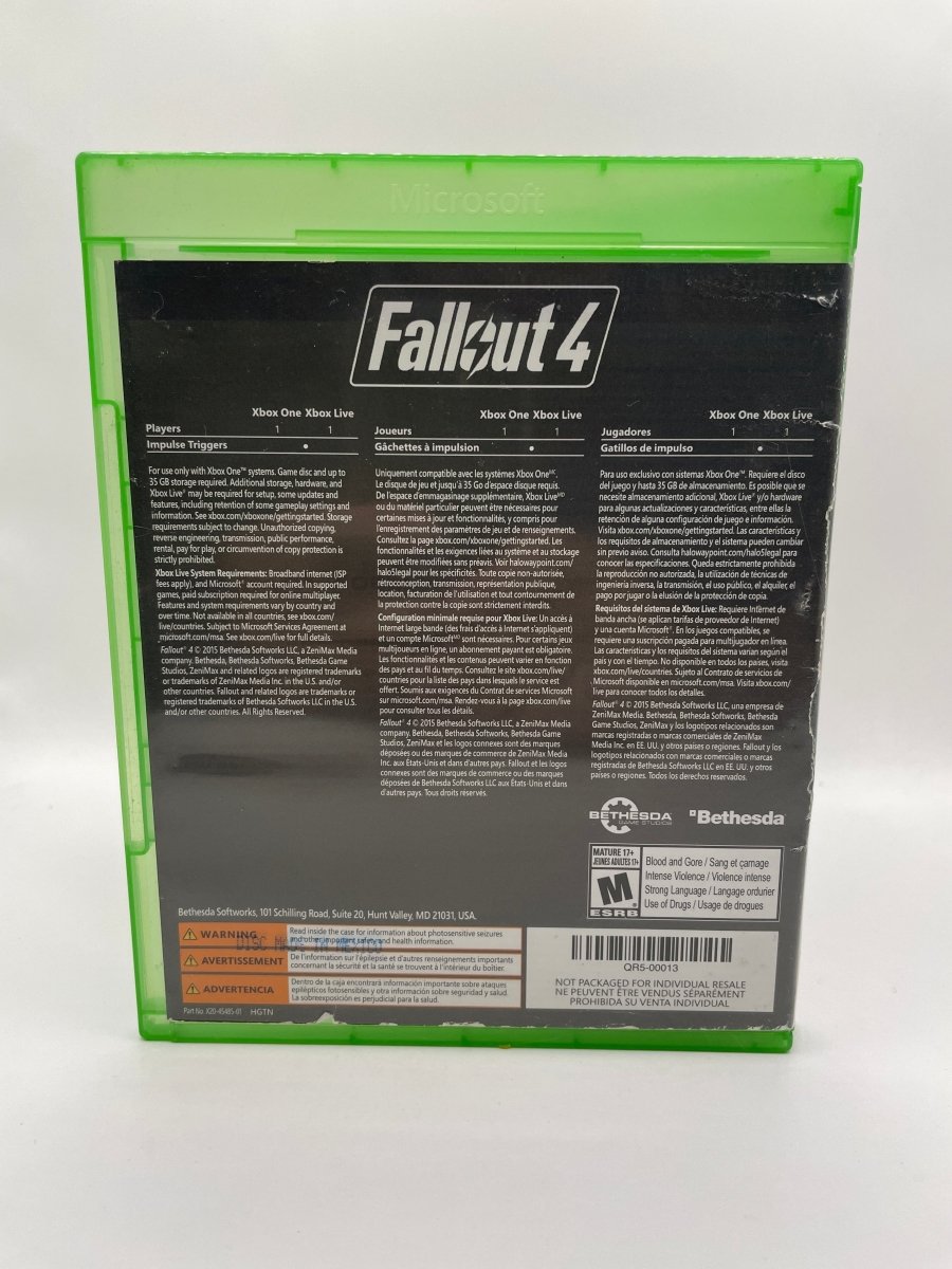 Fallout 4 CL01 (CIB) Xbox One