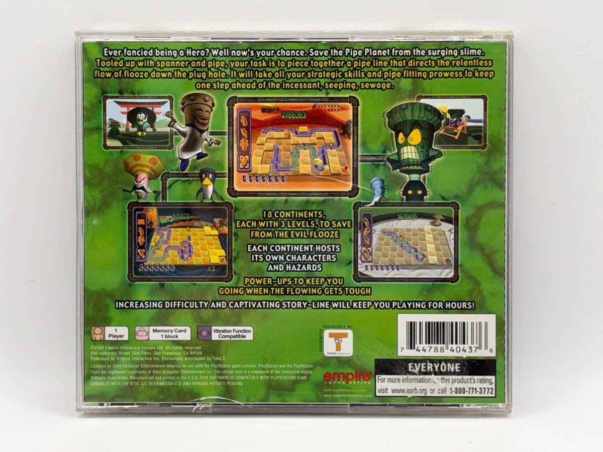 Pipe Dreams 3D CL01 (CIB) Playstation One