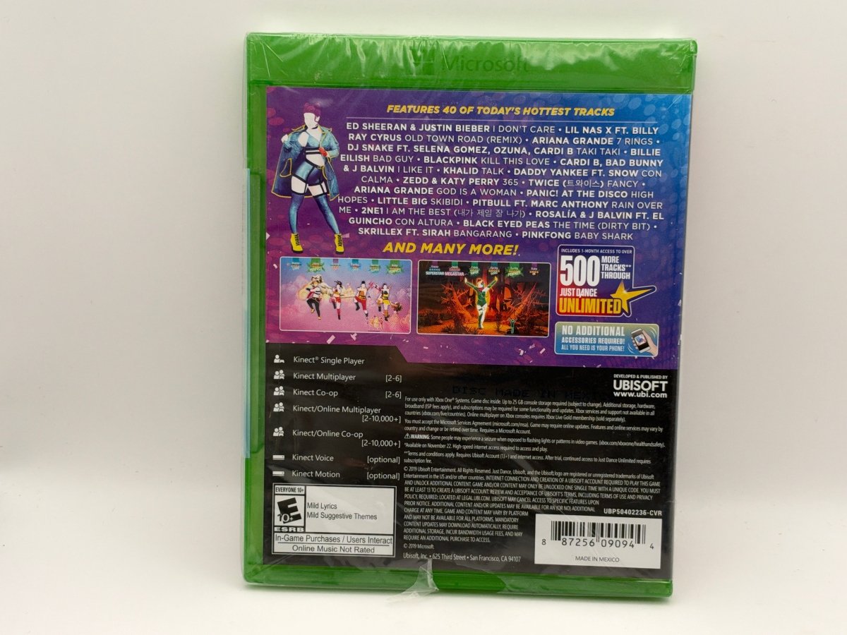 Just Dance 2020 CL01 (NEW) Xbox One