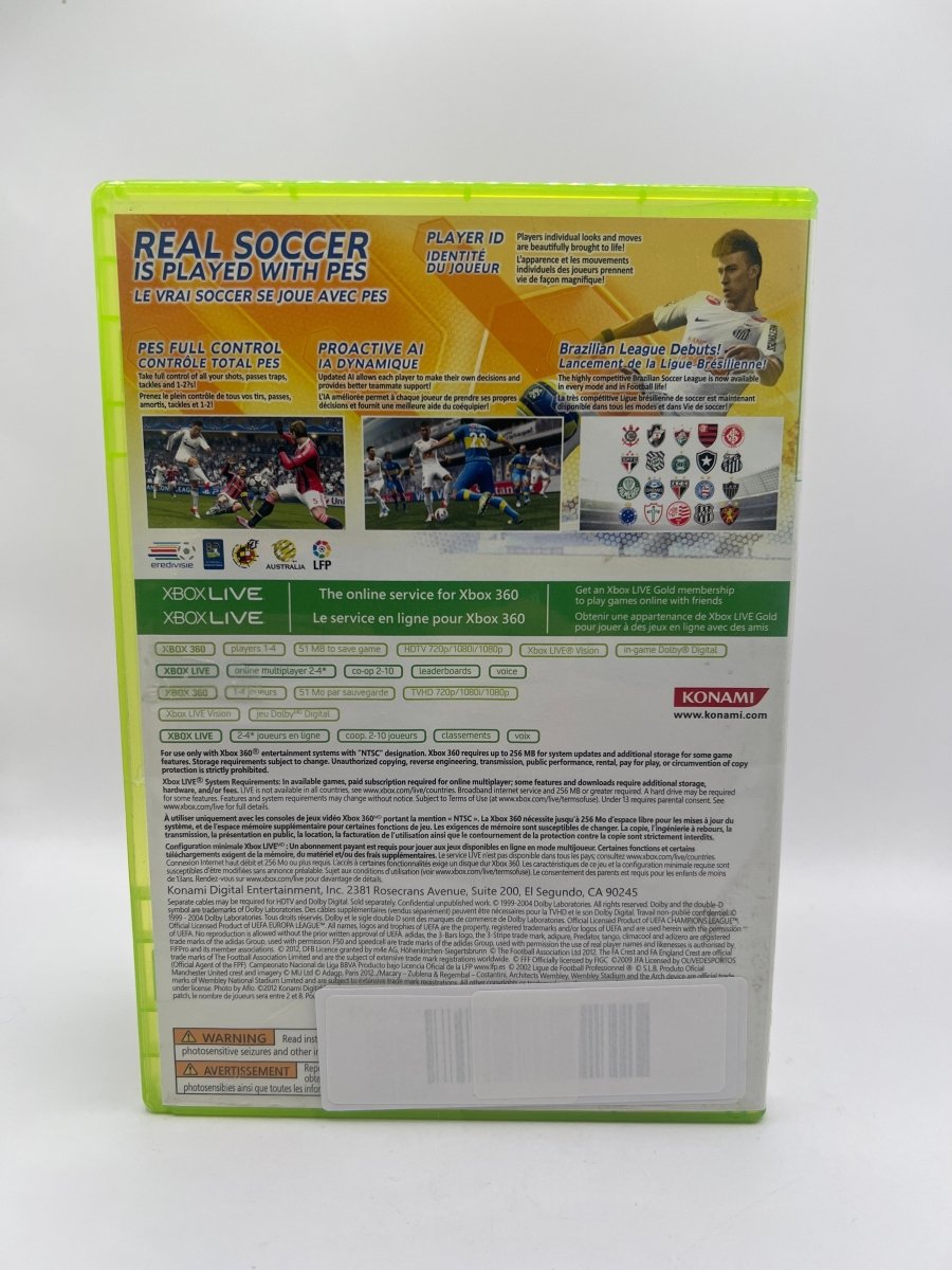 Pro Evolution Soccer 2013 CL01 (CIB) Xbox 360