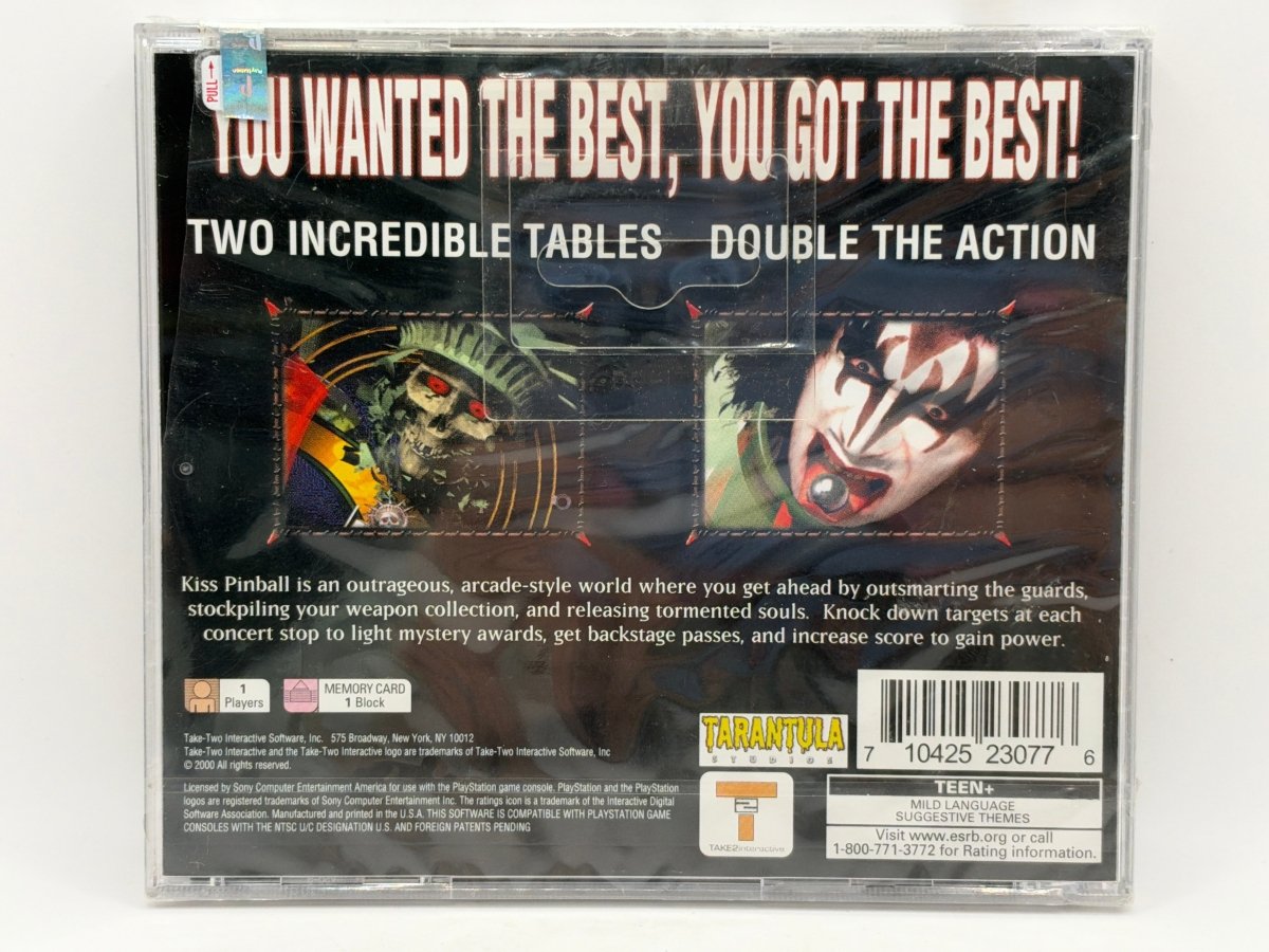Kiss Pinball CL01 (NEW) Playstation One