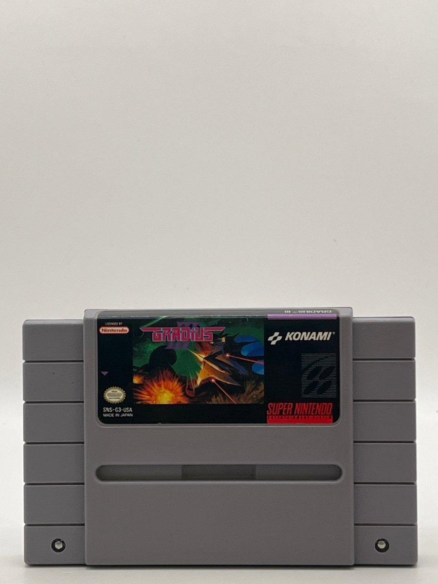 Gradius III CL01 (Cart Only) Super Nintendo