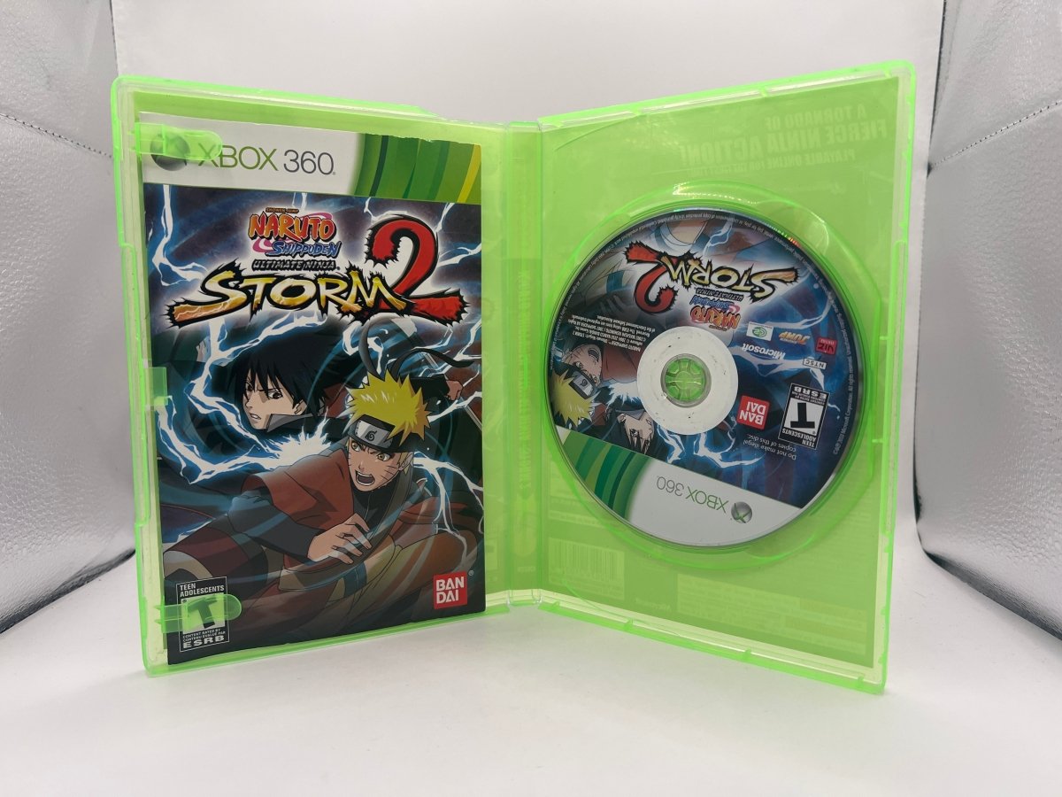 Naruto Shippuden Ultimate Ninja Storm 2 Xbox 360 CL01 (CIB) Xbox 360