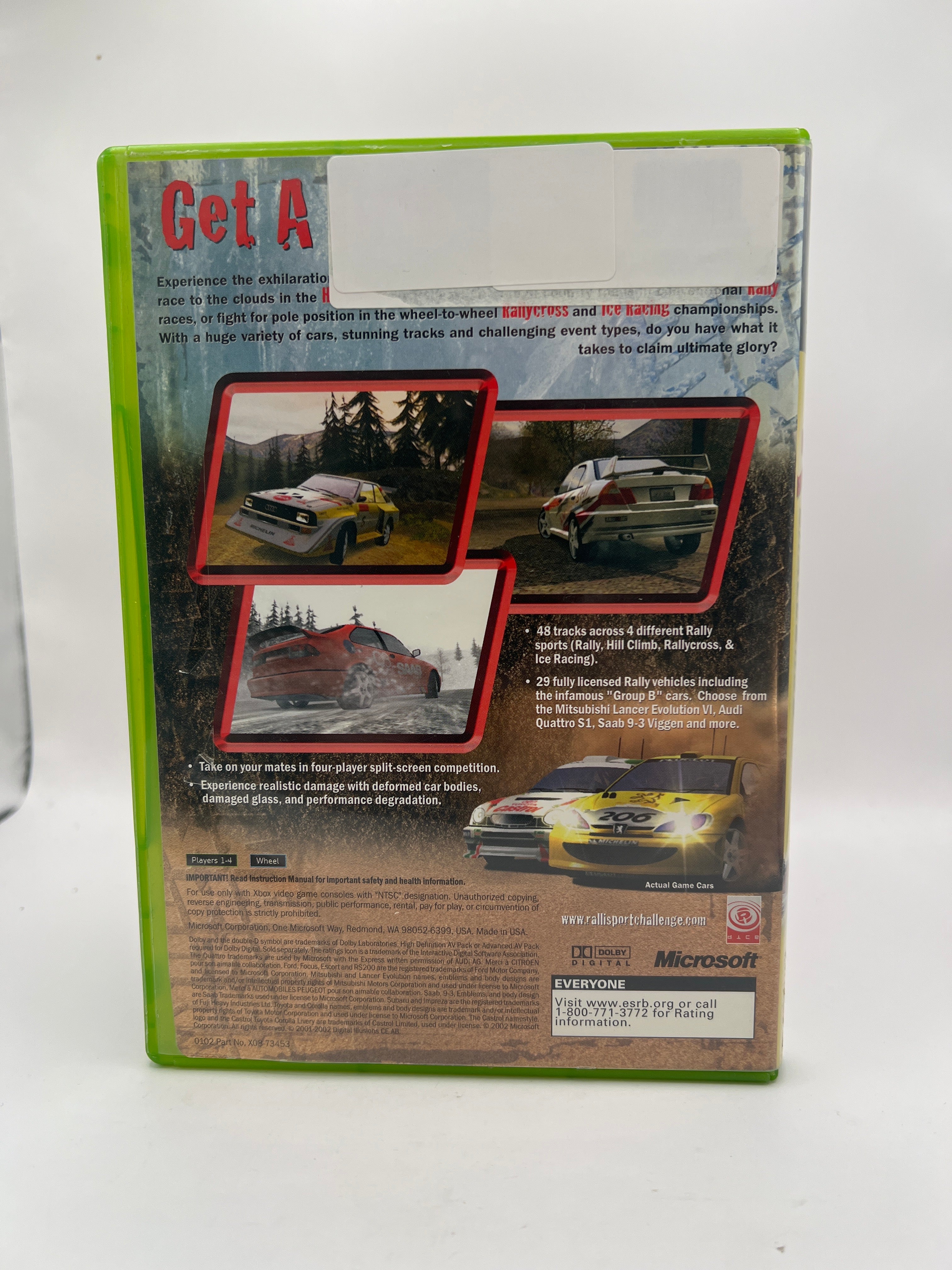 Ralli Sport Challenge CL02 (CIB) Original Xbox