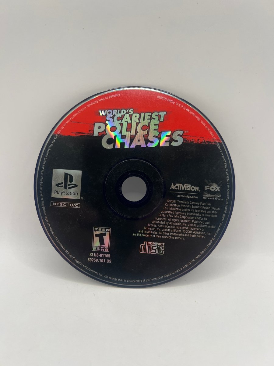 Worlds Scariest Police Chases CL01 (Disc Only) Playstation One