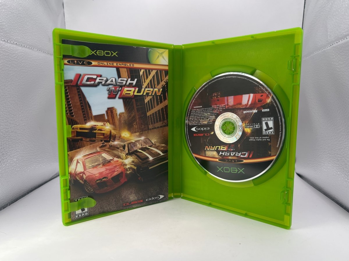 Crash N Burn CL01 (CIB) Original Xbox