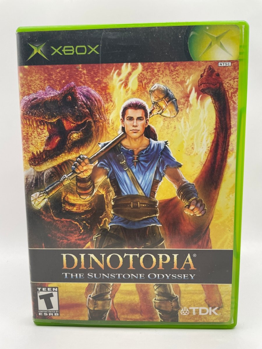 Dinotopia Sunstone Odyssey CL01 (CIB) Original Xbox