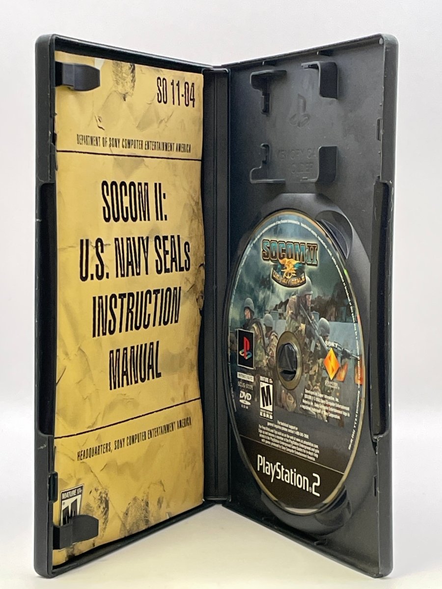 SOCOM II US Navy Seals CL06 (CIB) PlayStation 2