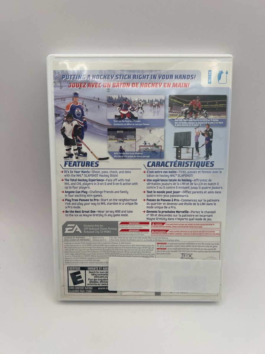NHL Slapshot CL02 (CIB) Nintendo Wii