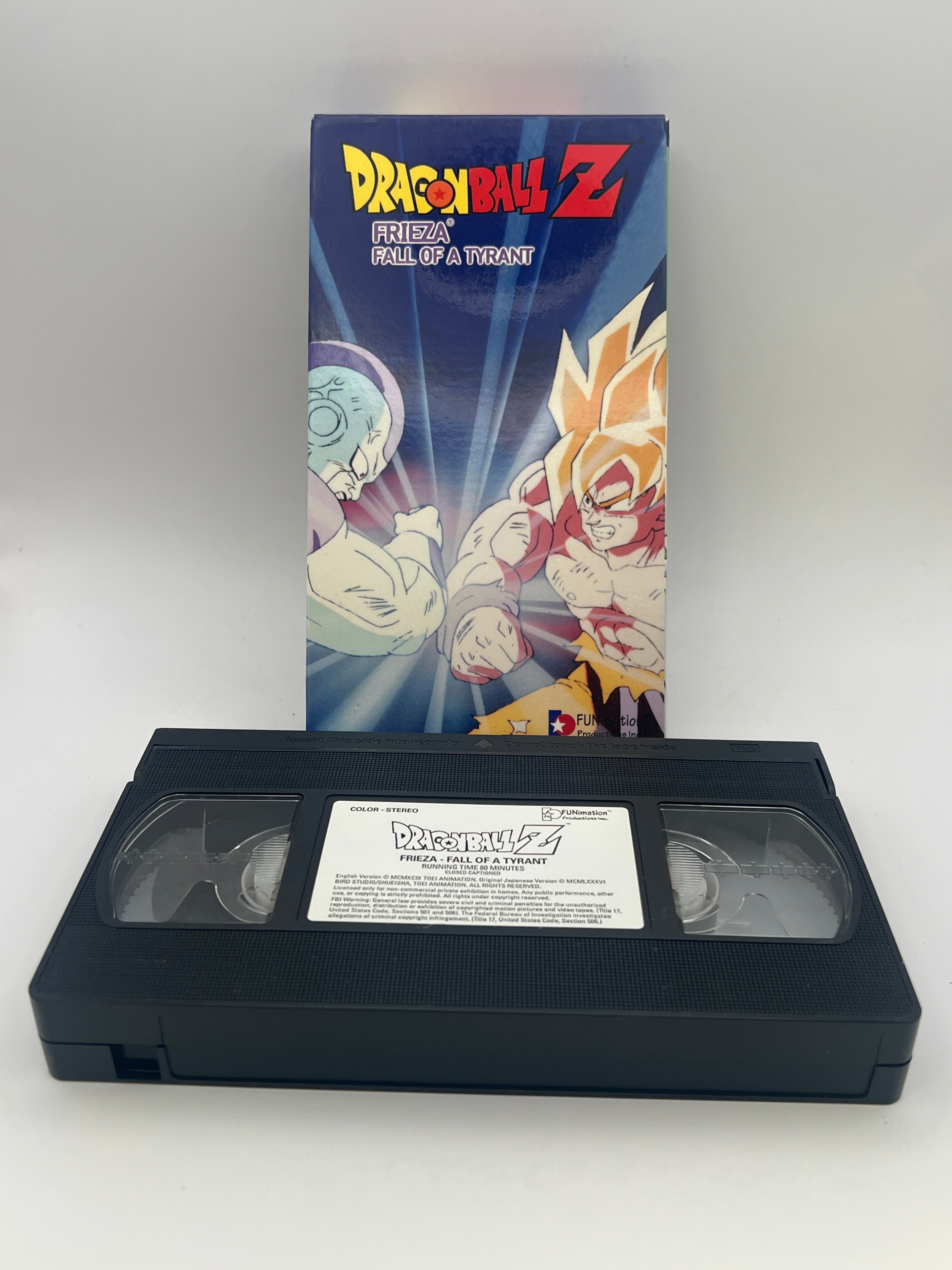 Dragon Ball Z - Frieza Fall Of A Tyrant (2000) Used VHS