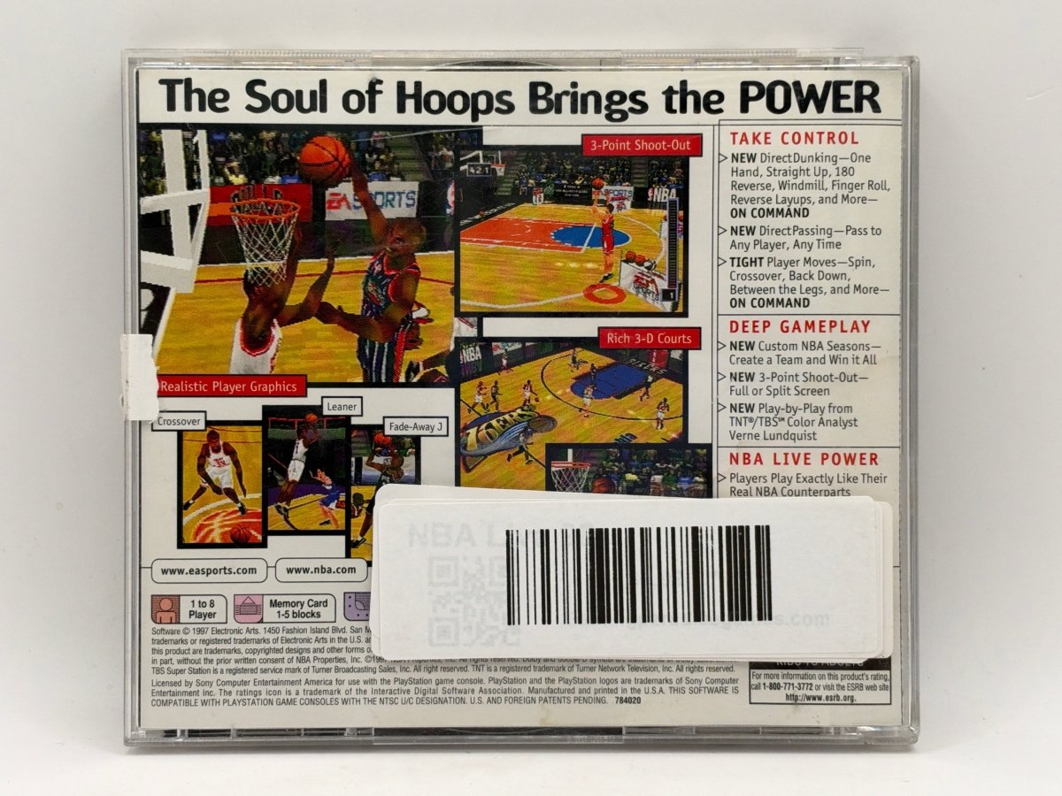 NBA Live 98 CL02 (CIB) Playstation One