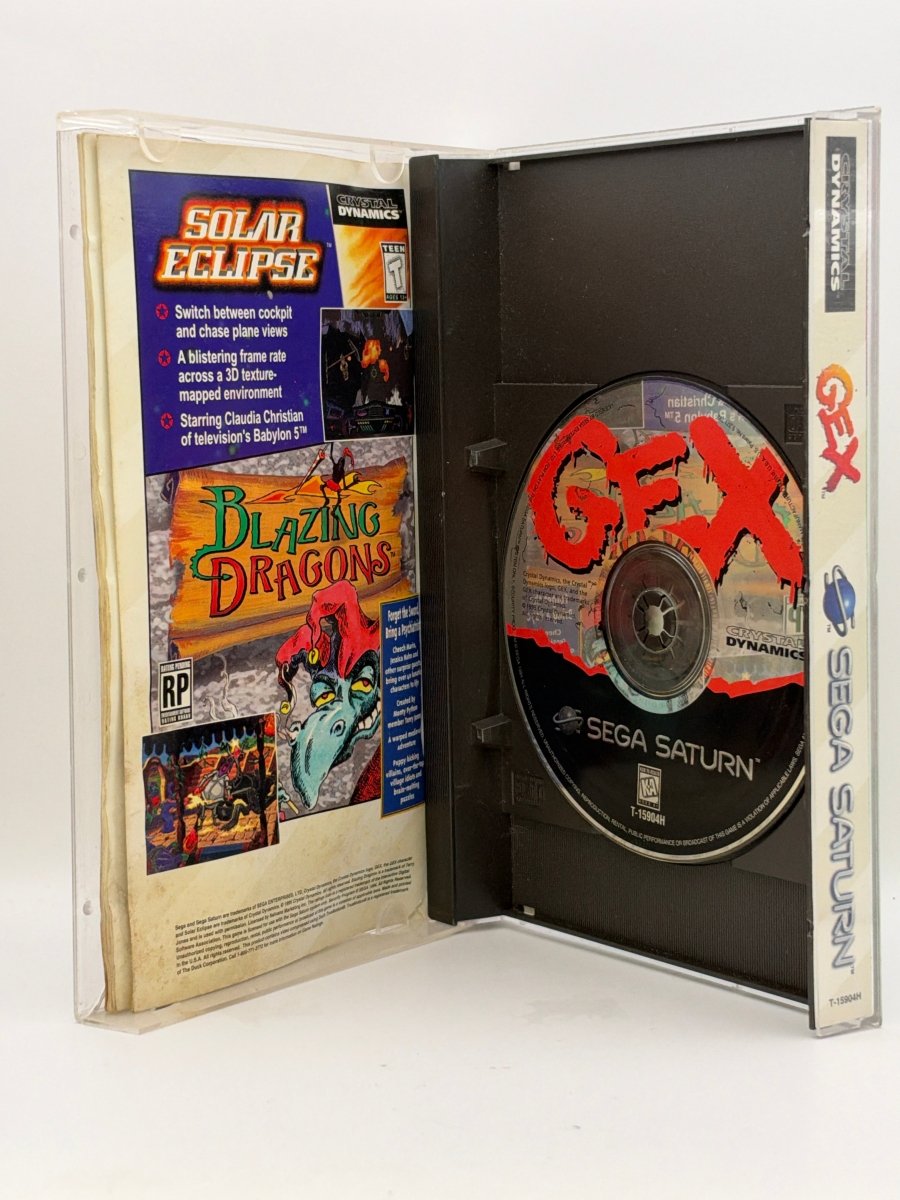 Gex CL01 (CIB) Sega Saturn