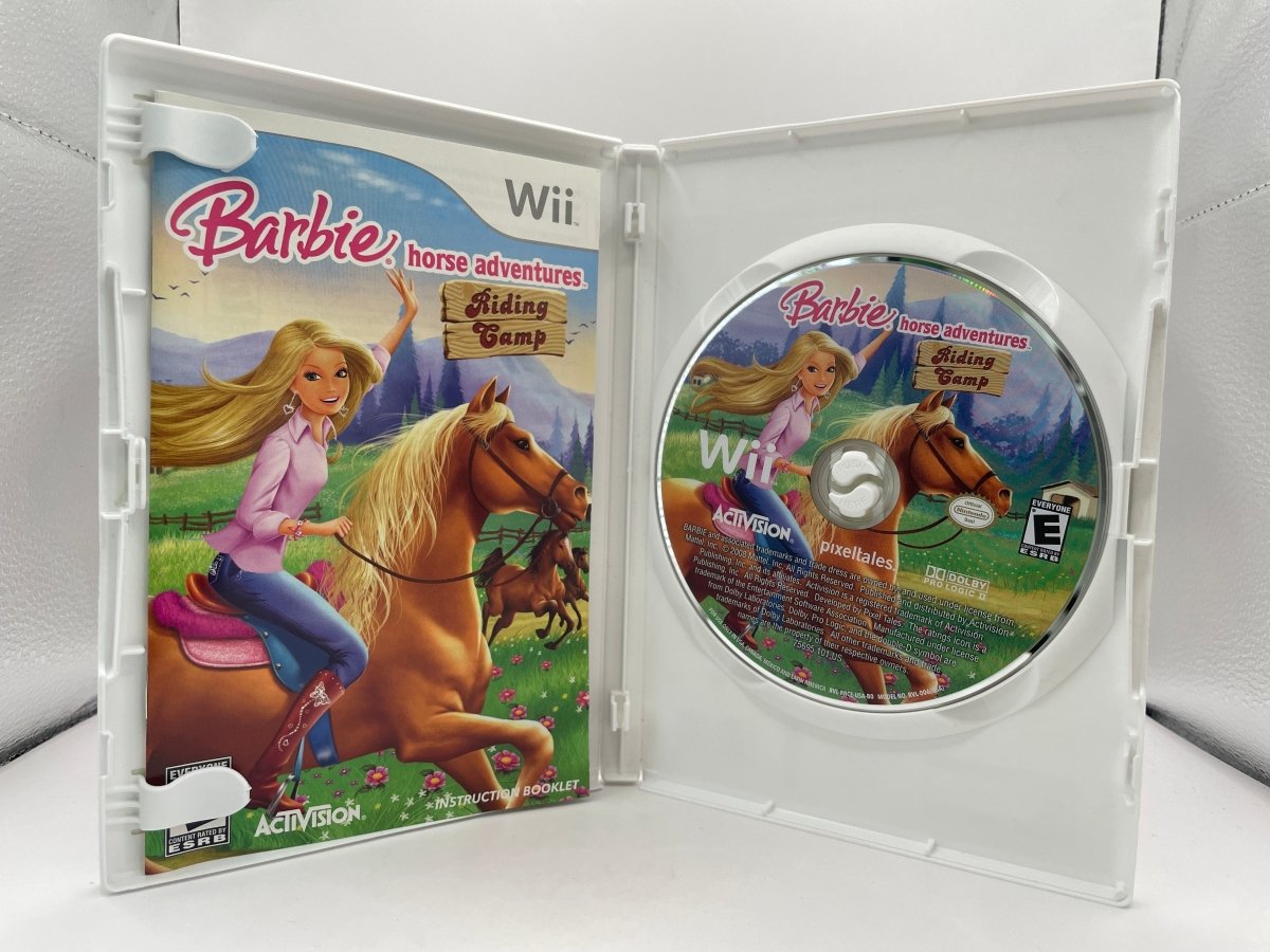 Barbie Horse Adventures: Riding Camp CL01 (CIB) Nintendo Wii