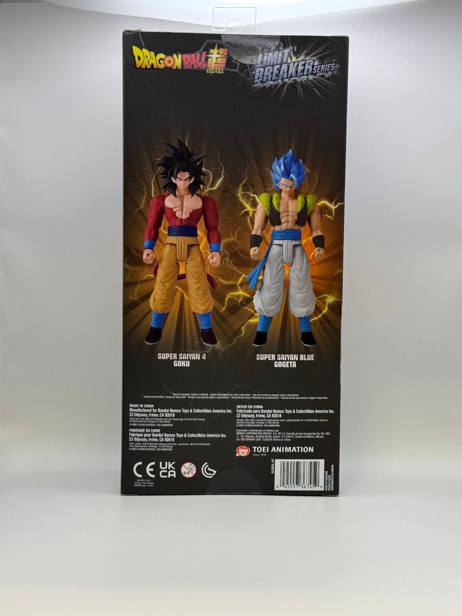 Dragon Ball Super Limit Breaker Series Super Saiyan Blue Gogeta 2023 12” Action Figure