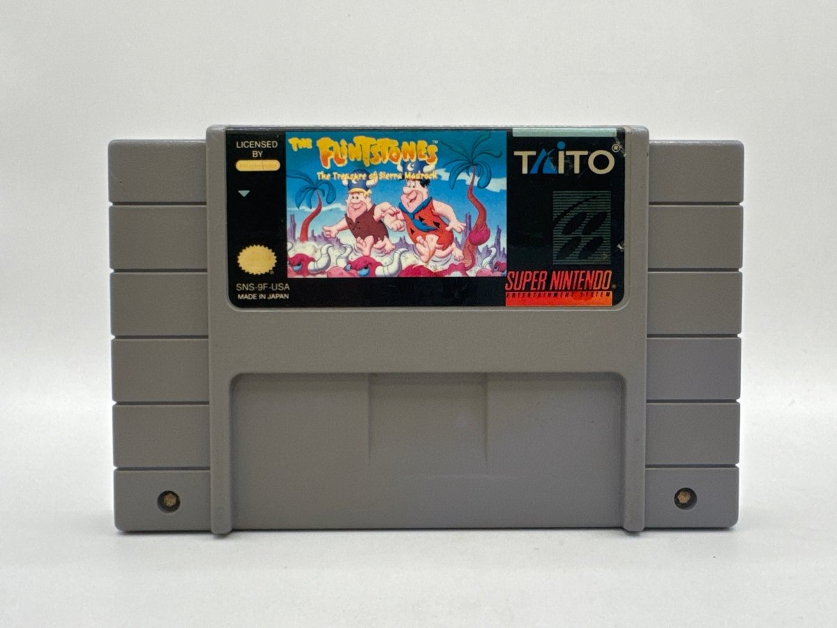The Flintstones Treasure of Sierra Madrock CL01 (Cart Only) Super Nintendo