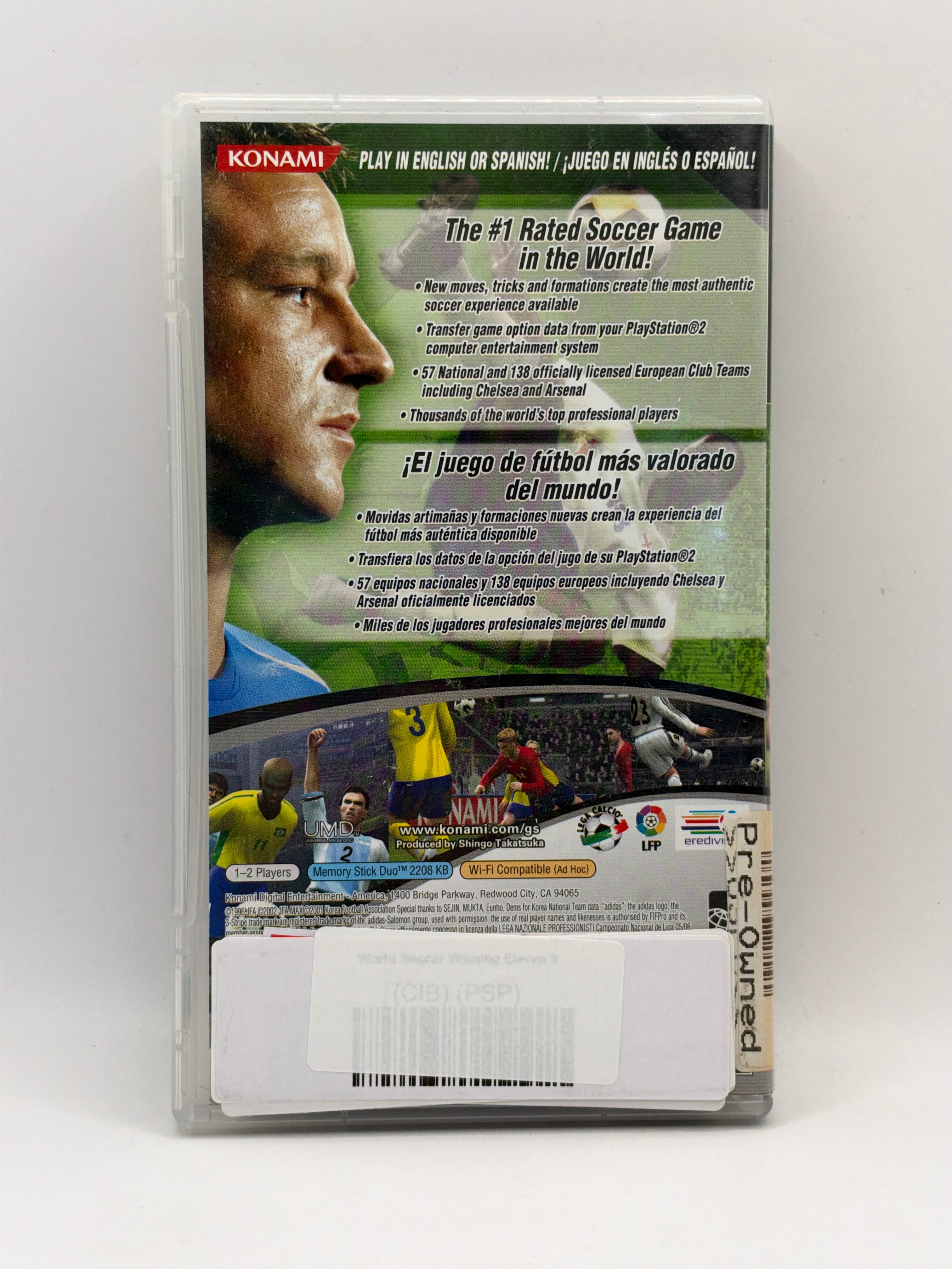 World Soccer Winning Eleven 9 CL01 (CIB) PSP
