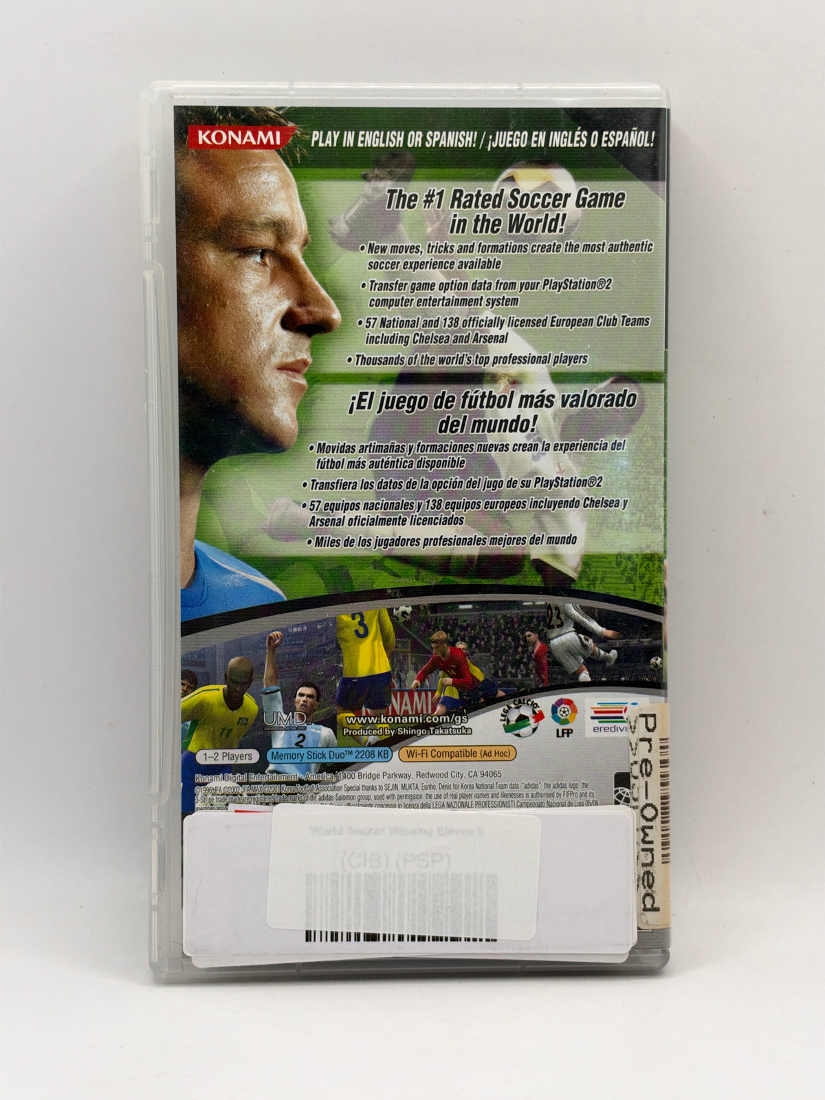 World Soccer Winning Eleven 9 CL01 (CIB) PSP
