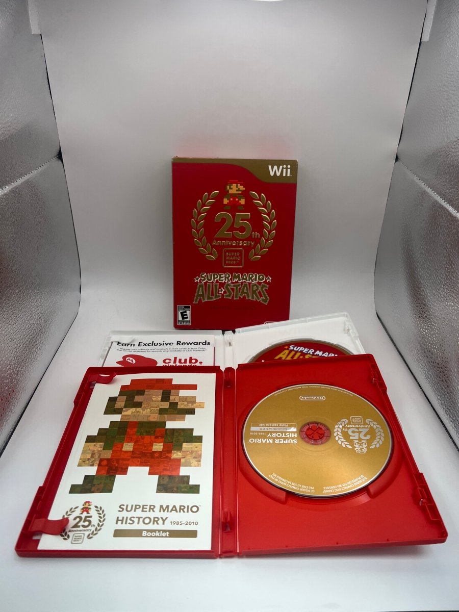 Super Mario All-Stars 25th Anniversary (Big Box) CL01 (CIB) Nintendo Wii