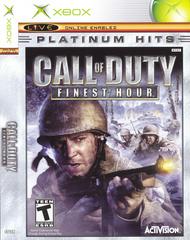 Call of Duty Finest Hour [Platinum Hits] - (Loose) (Xbox)