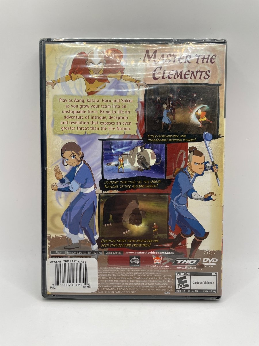 Avatar: The Last Airbender [Bonus Disc] CL01 (NEW) PlayStation 2
