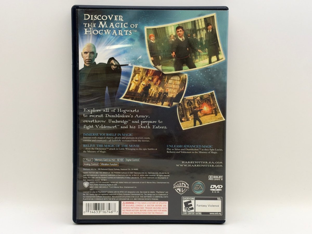 Harry Potter and the Order of the Phoenix CL01 (CIB) PlayStation 2