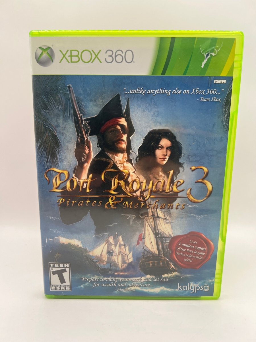 Port Royale 3: Pirates & Merchants CL01 (CIB) Xbox 360
