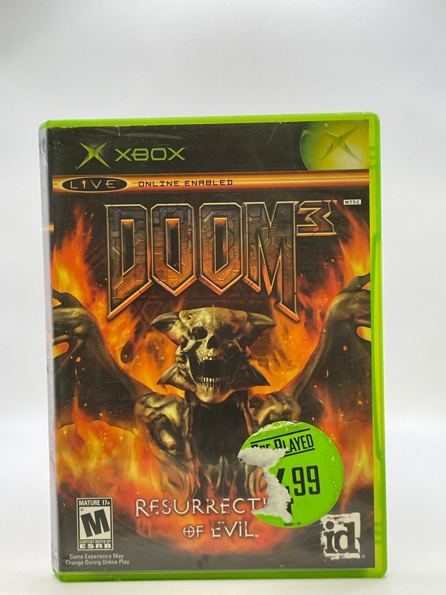 Doom 3: Resurrection of Evil CL01 (CIB) Original Xbox
