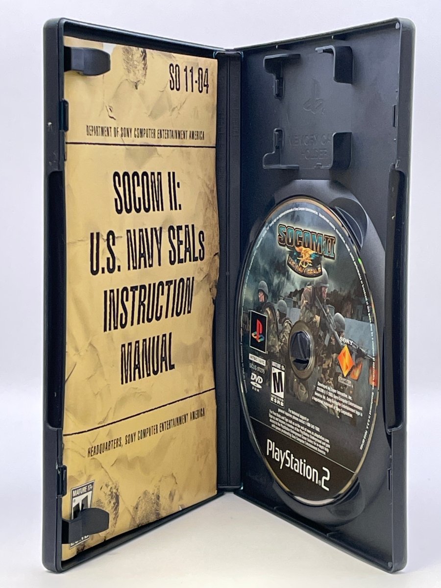SOCOM II US Navy Seals CL05 (CIB) PlayStation 2