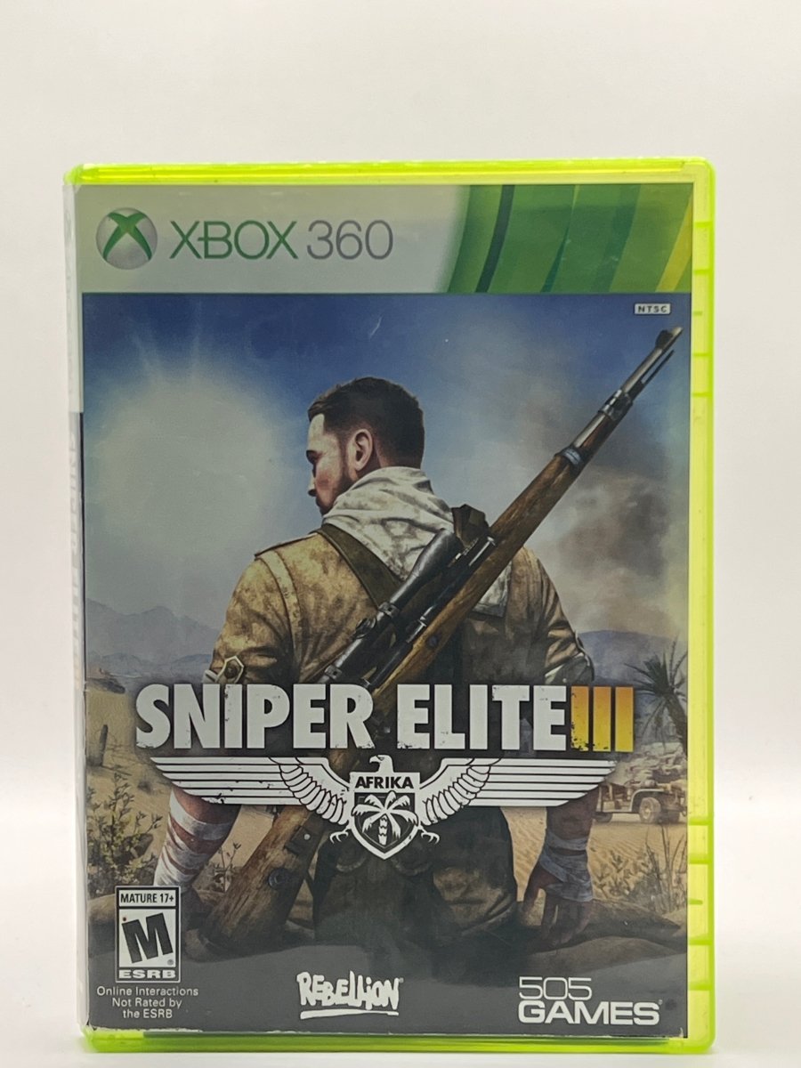 Sniper Elite III CL01 (CIB) Xbox 360