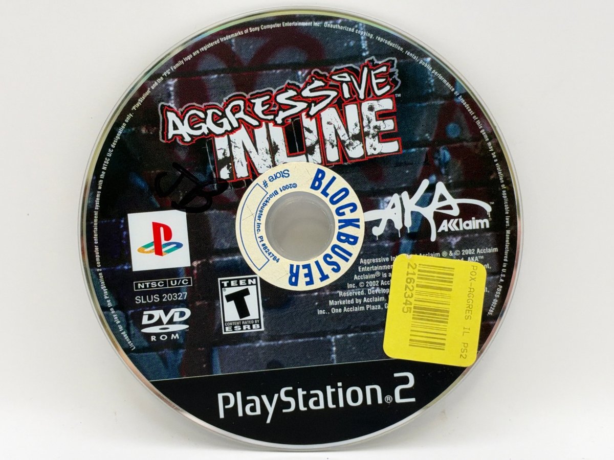 Aggressive Inline CL01 (Disc Only) PlayStation 2