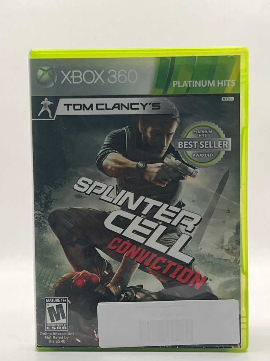 Tom Clancy’s Splinter Cell: Conviction [Platinum Hits] CL01 (CIB) Xbox 360