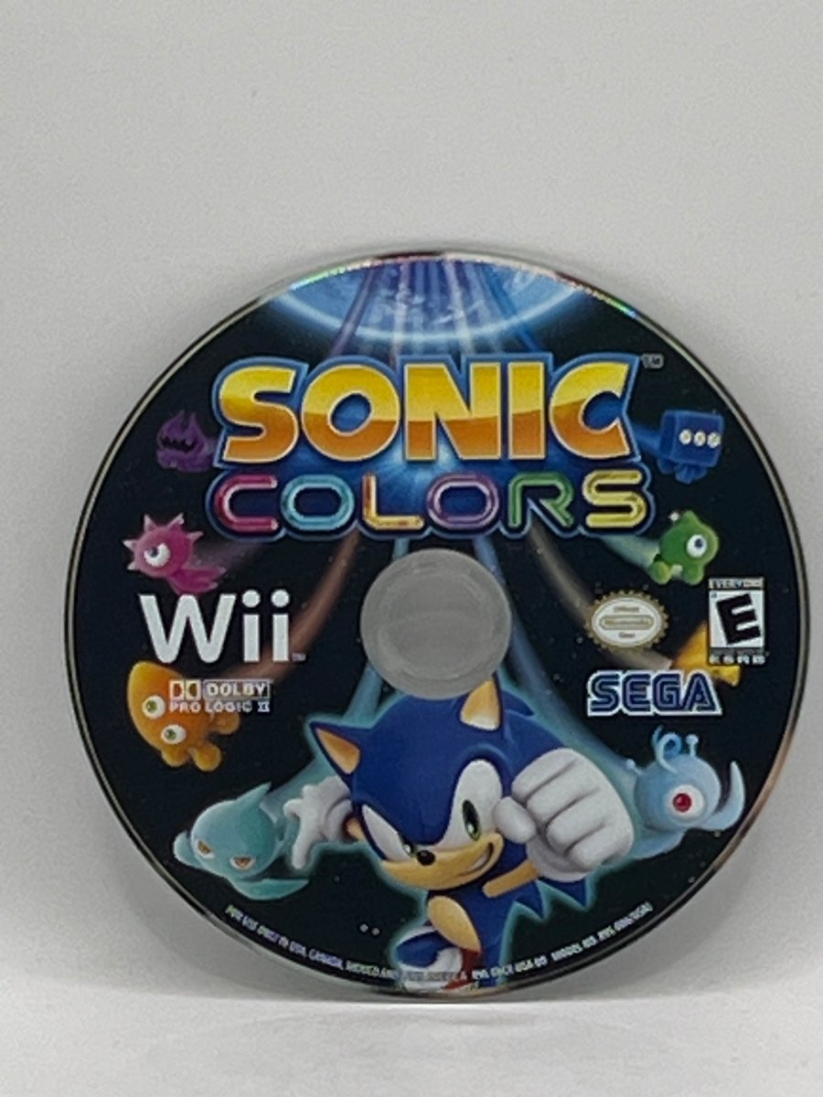 Sonic Colors CL01 (Disc Only) Nintendo Wii